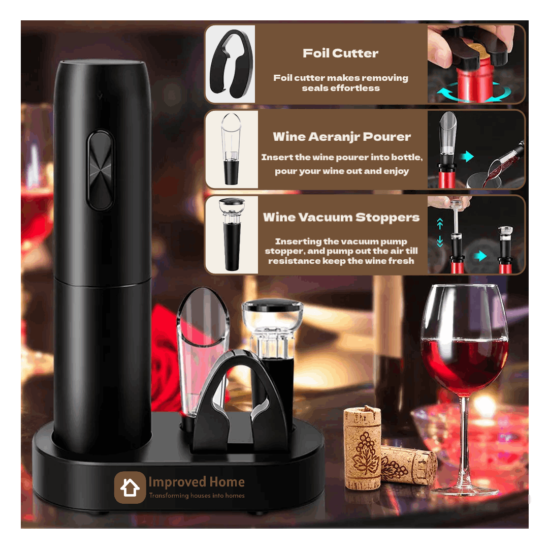 ImprovedHome™ Automatic Wine Bottle Opener