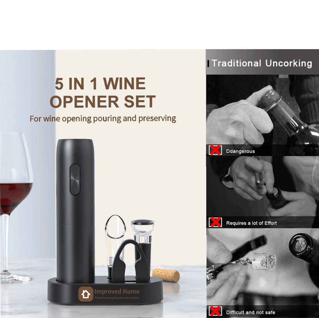 ImprovedHome™ Automatic Wine Bottle Opener